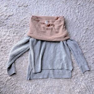Off the shoulder sweater